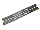 Par de Acabamento da Soleira Dianteira para Renault Kwid OUTSIDER 2020 até 2025 - Cod. 8201736242