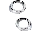 Moldura do Farol Auxiliar Esquerda e Direita para Renault Logan 2014 até 2019 - Cod. 261525753R